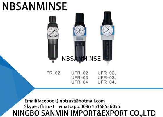 Lubricator Regulator Filter Udara Terkompresi - 10 ℃ - 60 ℃ Suhu Sekitar