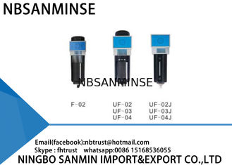F / UF Filter Lubricator Regulator Kinerja Tinggi Dengan Aluminium Die Cast Body