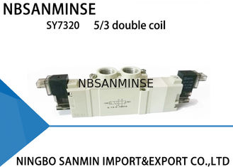 SY7000 Kecil Smc Solenoid Valve Manifold Mounted Secara Individual Keandalan Tinggi