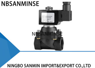 Z5 Plastik Solenoid Valve Nol tekanan Koneksi Benang Sertifikasi ISO9001