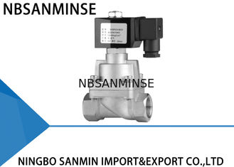 Daya Rendah 1 2 Inch Air Solenoid Valve 24vdc 220VAC 230VAC Ramah Lingkungan