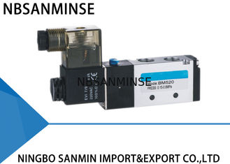 Pilot Internal 5/3 5/2 Pneumatic Valve 220VAC 24VDC SHAKO Tipe BM Series