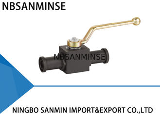 KHB KHM Mematikan Hidrolik Ball Valve Carbon Steel 16mm 20mm 25mm Diameter Dengan SAE Flange