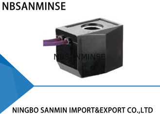 AB410E Kuningan Liquid Solenoid Valve Coil Lead Tipe F / H Isolasi Kelas