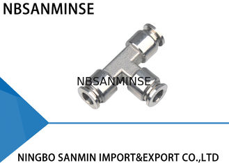 SSE Tee Air Hose Quick Coupler Fitting Pipa Pneumatik Tahan Asam Sangat Baik