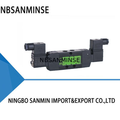 IP65 Waterproof Double Coil Solenoid Valve 0.2-1.0Mpa 60°C NBR PUR Seal Slide Sleeve Jenis