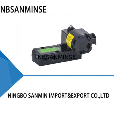 Satu kumparan tahan ledakan Pneumatic Solenoid Valve Plate Type 0.2 - 0.8Mpa DC24V 3.5W