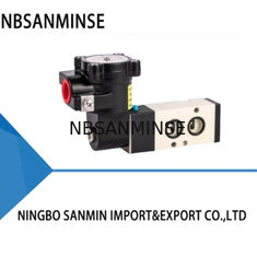 Kekuatan katup solenoid pneumatik tahan ledakan NAMUR Tipe pelat DC24V 3.6W 4M310-08-GB