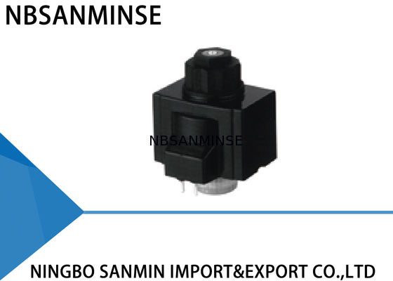 Kumparan Katup Solenoid Hidrolik dengan Tegangan Terukur 220V, Daya Hisap Terukur 50N, dan Tingkat Perlindungan IP65