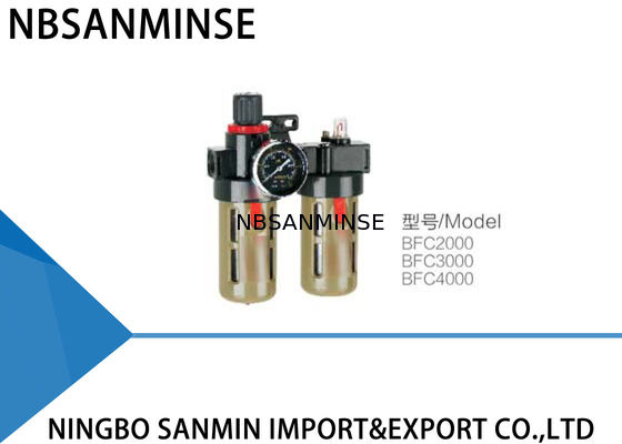 Lubricator Regulator Filter Udara Kinerja Tinggi Tipe Airtac Tipe AFC / BFC