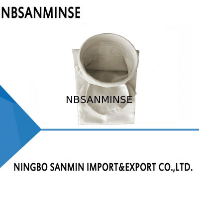 Expanded Glass Fiber Dust Bag Tas Filter Udara Disesuaikan Bagian Katup Tas filter Bukti Debu Baghouse