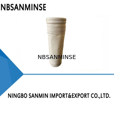 Acrylic Polyacrylonitrile PAN Needle Felt Dust Air Filter Bag Tahan Api Tahan Debu Baghouse filter bags