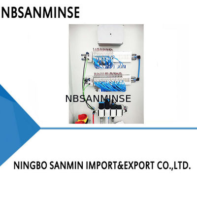 Sanmin Bus Valve Island Solenoid Valve Terminal Desain Industri Aplikasi Sensor PLC