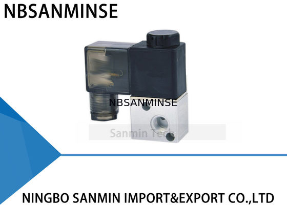 Pneumatic Solenoid Valve 3 Way 2 Posisi M5 G 1/8 "Airtac Tipe 3V1 Biasanya Tertutup