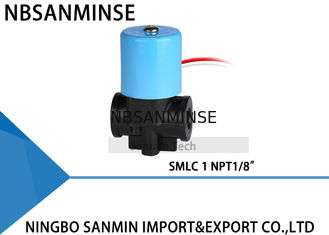 Plastik Kuningan Solenoid Valve Biasanya Tertutup 2 Way Plastik Valve Tubuh 30cm Panjang Timbal