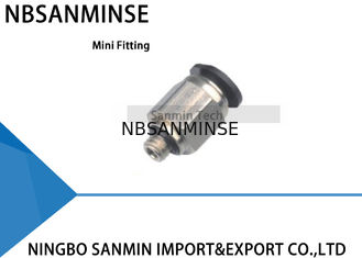 PC - C Kompak One Touch Fitting Mini Fiting Push Pneumatic Di Udara Pneumatic Male Lurus Sanmin