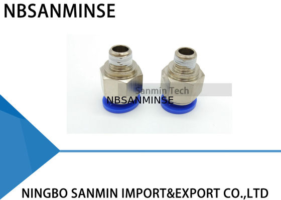 PC Tabung Pneumatic Dorong Udara Pneumatic Air Male Lurus Connector Sanmin