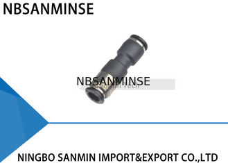SPU Pneumatic Fitting Union Lurus Pneumatic Air Push Di Self-Sealing Stop Valve Sanmin Berkualitas Tinggi