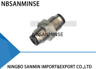 PMP Kuningan Air Hose Pneumatic Air Fittings Lengan Plastik Pneumatic Dorong Fitting Unionhead