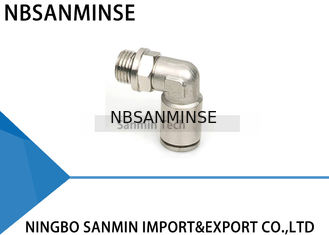 MPL Semua Logam Pneumatic Air Fittings Konektor Siku Udara Fittings Pria