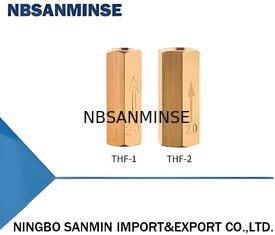 Tekanan tinggi THF Oil Return Check Valve Dengan Orifisi ¥0.8- ¥3.0mm Dan Tekanan Maksimum 15 Bar