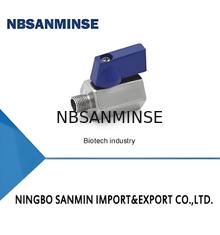 API598 EN12266 Katup Solenoid Pneumatik Miniatur