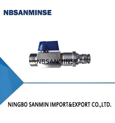 1000PSI / PN63 Tekanan Tinggi Pneumatic Valve SS316