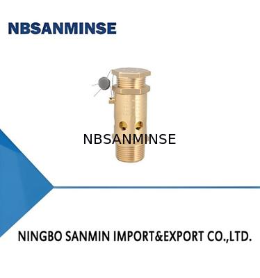 Katup Keamanan Solenoid Pneumatik Tembaga 35bar Seri A28X