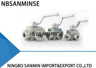 Hidrolik Ball Valve Tekanan Tinggi KHB 3 Way Valve Male Thread KHB3K - G 1/4 3/8 1/2