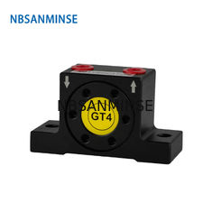GT 1/8 1/4 Pneumatic Turbine Vibrator Air Vibrator Tekanan Rendah Untuk Industri Makanan Dan Farmasi Jenis Bola