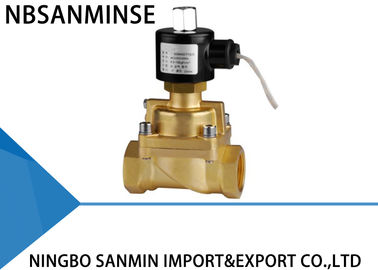 A3 Low Voltage Fluid Brass Solenoid Valve Two Way 0 . 5 - 10 kgf / cm ² Pressure