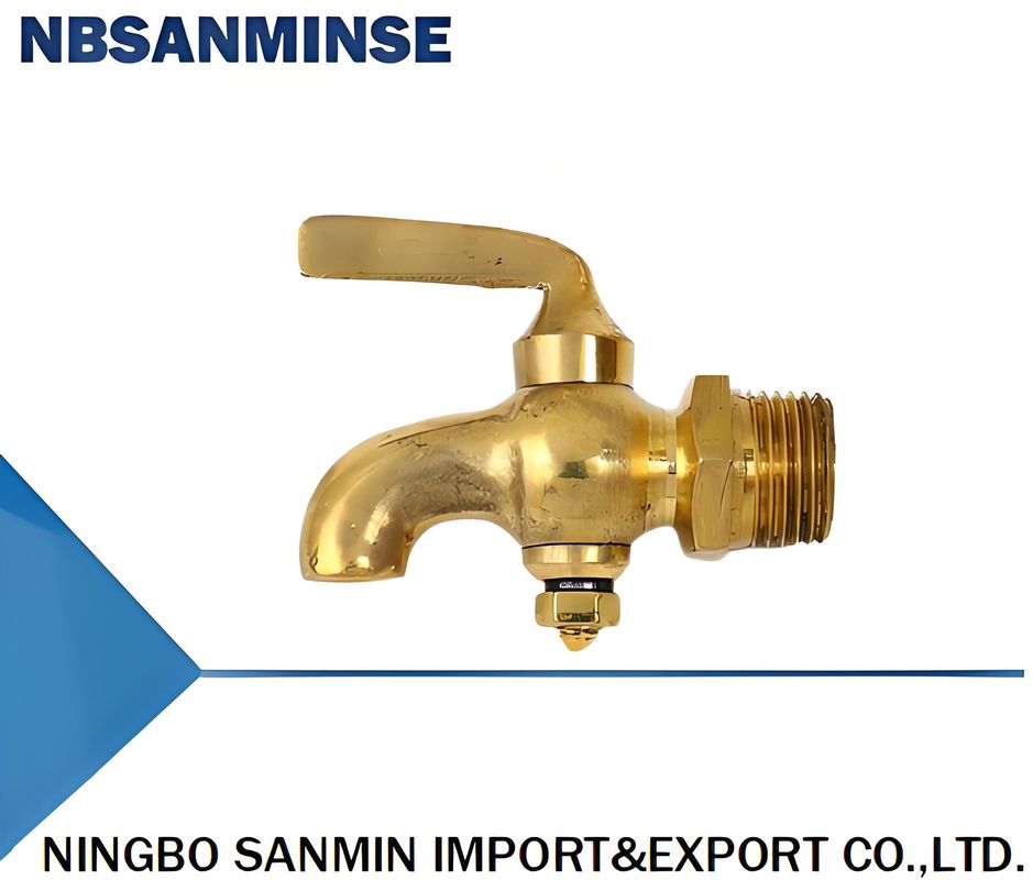 Brass Cock Angle Valve With Durable Brass Body And Sealing Surface