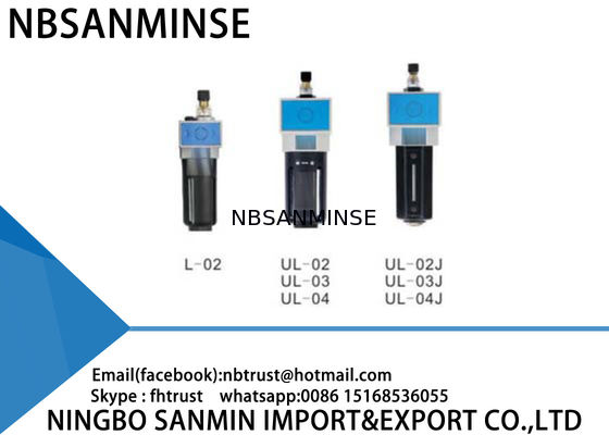 L / UL Sanmin Filter Saluran Udara Regulator Lubricator Air Compressor Regulator Filter