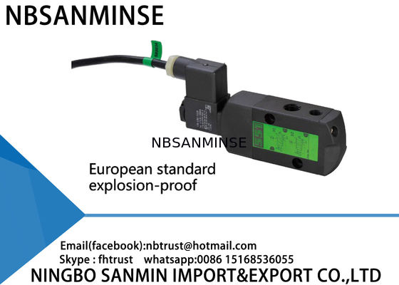NAMUR551 Series Pneumatic Solenoid Valve Bukti Ledakan AISCO Tipe NBR PUR Seal