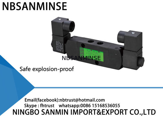 NAMUR551 Series Pneumatic Solenoid Valve Bukti Ledakan AISCO Tipe NBR PUR Seal