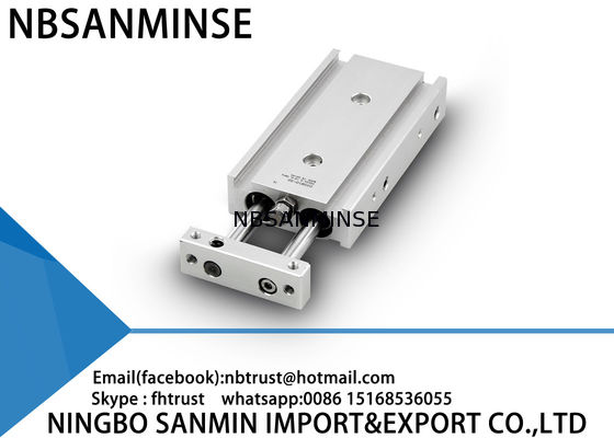 Kustom Ganda Batang Pneumatic Air Cylinder Basic Type 6mm 10mm 15mm Ukuran Bore