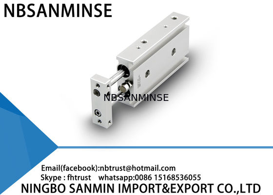 Kustom Ganda Batang Pneumatic Air Cylinder Basic Type 6mm 10mm 15mm Ukuran Bore