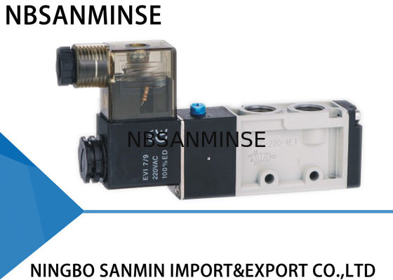NVSC NASC 5 cara 2 posisi Pneumaitc solenoid valve Die casting Body Aplikasi Industri Katup Udara Pilot Internal