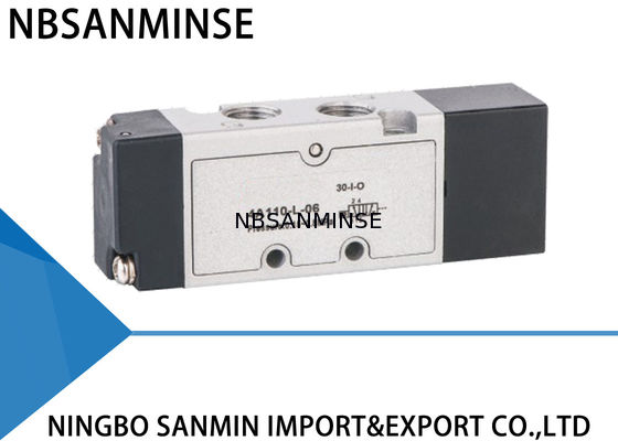 YPC Tipe 5 Port 3 Way Solenoid Valve Pneumatic Sanmin 4A 100-L Series