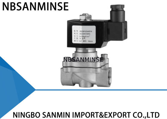 Z4 Stainless Steel Solenoid Valve Untuk Air Langsung Bertindak Solenoid Valve