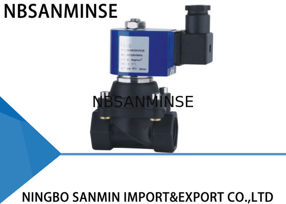 Z5 Plastik Solenoid Valve Nol tekanan Koneksi Benang Sertifikasi ISO9001