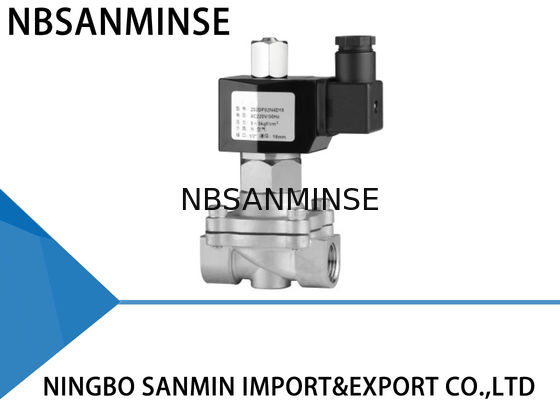 Z7 2 Way Biasanya Ditutup Solenoid Valve Tindakan Langsung 0 - 5 kgf / cm ² Tekanan
