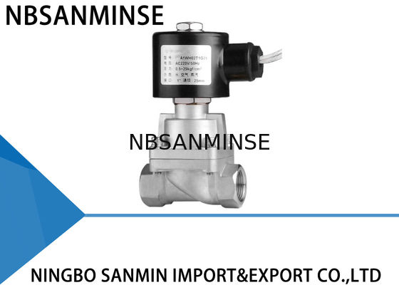 Aliran Tinggi A2 SS Solenoid Valve Magnetic Solenoid Valve NBSANMINSE Brand