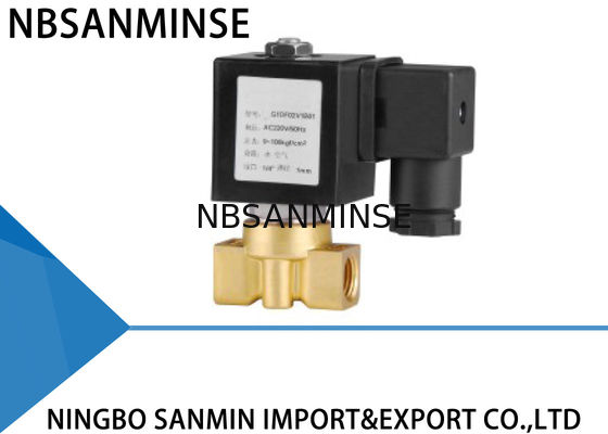 Daya Rendah 1 2 Inch Air Solenoid Valve 24vdc 220VAC 230VAC Ramah Lingkungan
