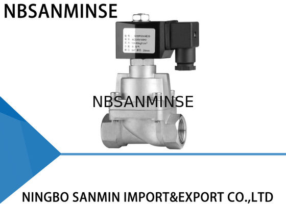 Daya Rendah 1 2 Inch Air Solenoid Valve 24vdc 220VAC 230VAC Ramah Lingkungan