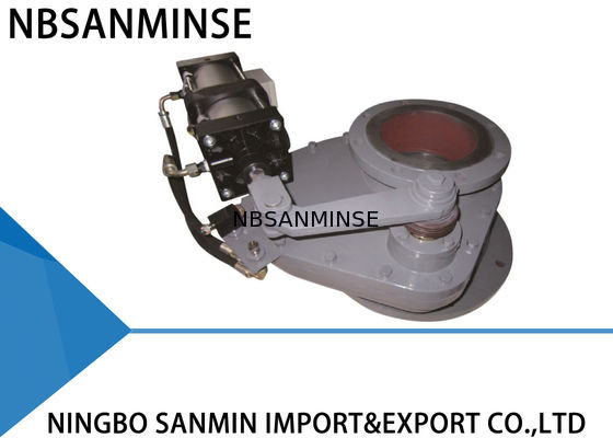 SMDF-DNB-J Double Disk Gate Valve Beban Awal Kecil Untuk Sistem Pengangkutan Ash