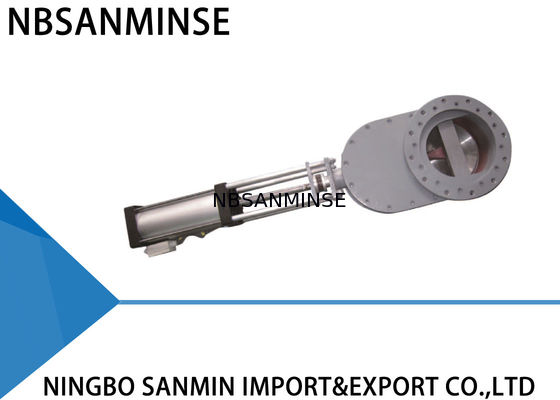 Katup Cakram Ganda Tahan Aus Pneumatik Untuk Batubara Kerikil