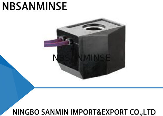 AB410E Kuningan Liquid Solenoid Valve Coil Lead Tipe F / H Isolasi Kelas