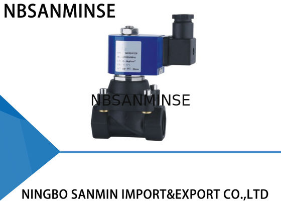 Z8 Reinforced Nylon Plastik Solenoid Valves Untuk Industri Air / Irigasi Solenoid Valve