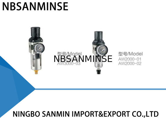 Lubricator Regulator Filter Udara AW Instrument 0.  15MPa - 0.  Tekanan Operasi 85MPa